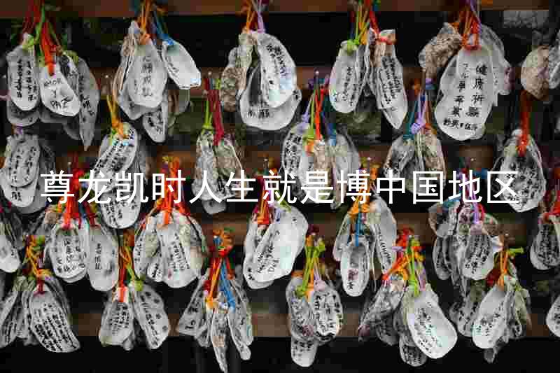 尊龙凯时人生就是博中国地区